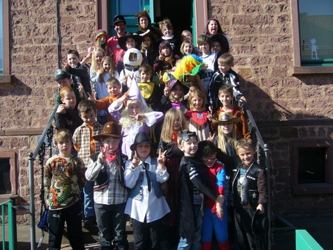 Fasching in der Grundschule Sensbachtal